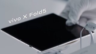 vivo X Fold 5の新たなティザー公開。ディスプレイの一部スペック判明
